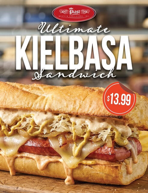 Ultimate Kielbasa Sandwich