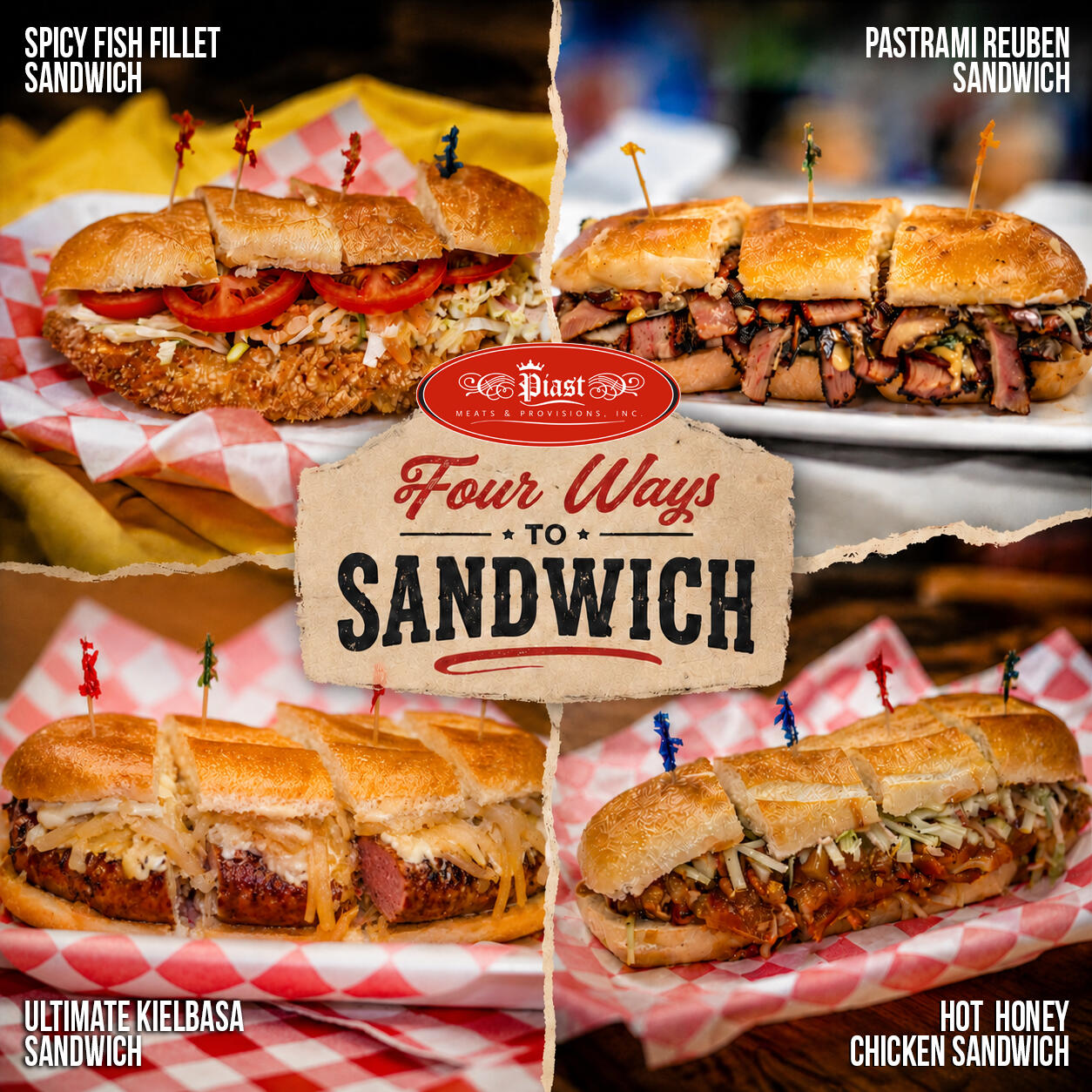 Four Ways to Sandwich